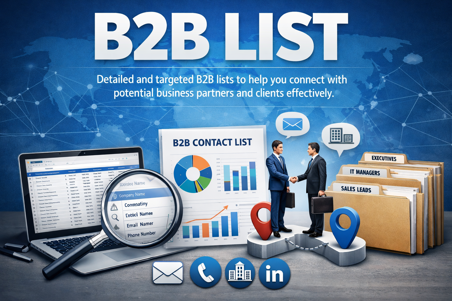 B2B list building