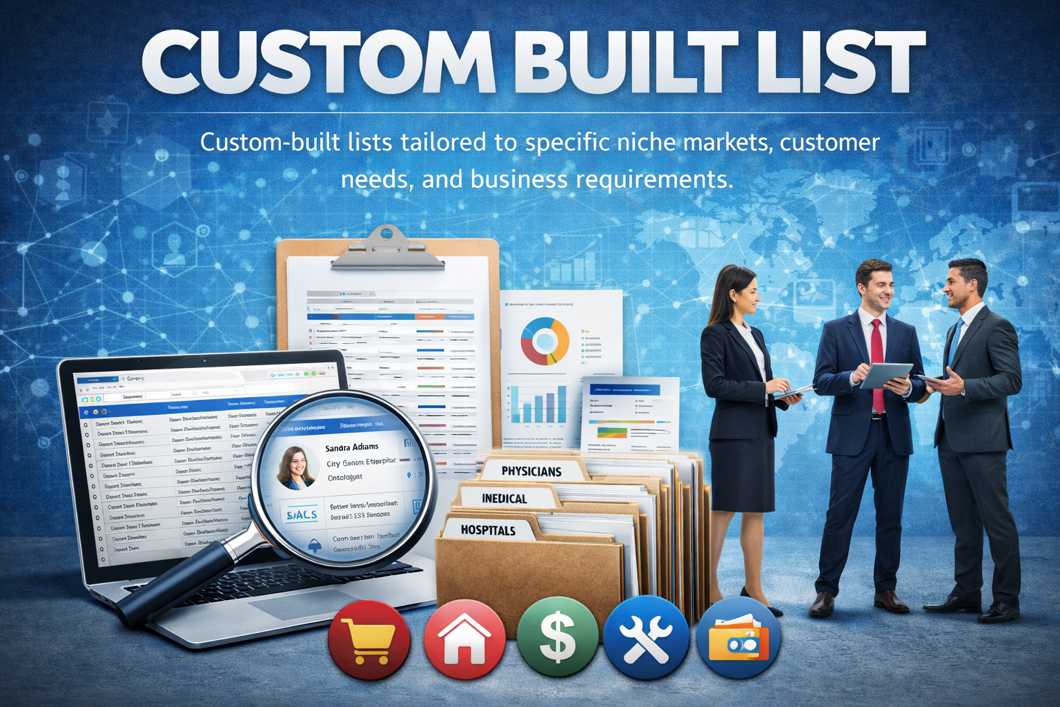 Custom built list