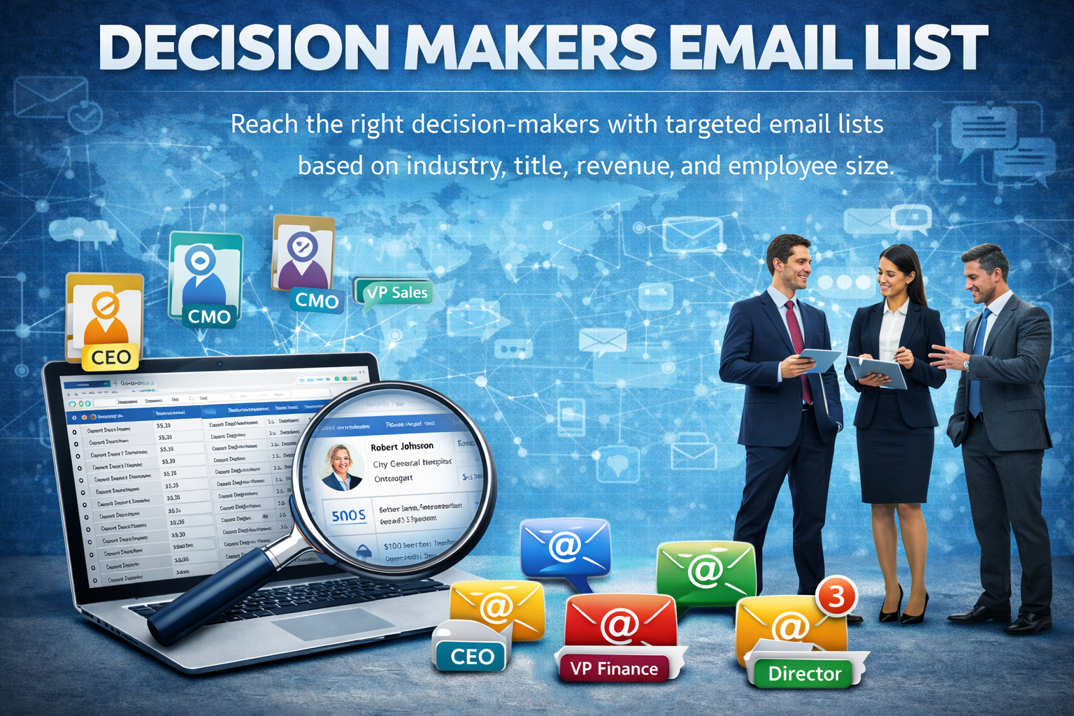 Decision-maker email list